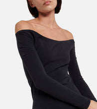 The Row Curitiba off-shoulder maxi dress