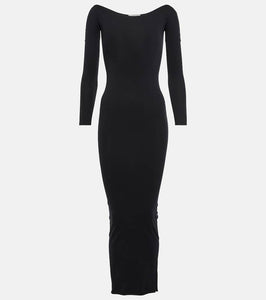 The Row Curitiba off-shoulder maxi dress