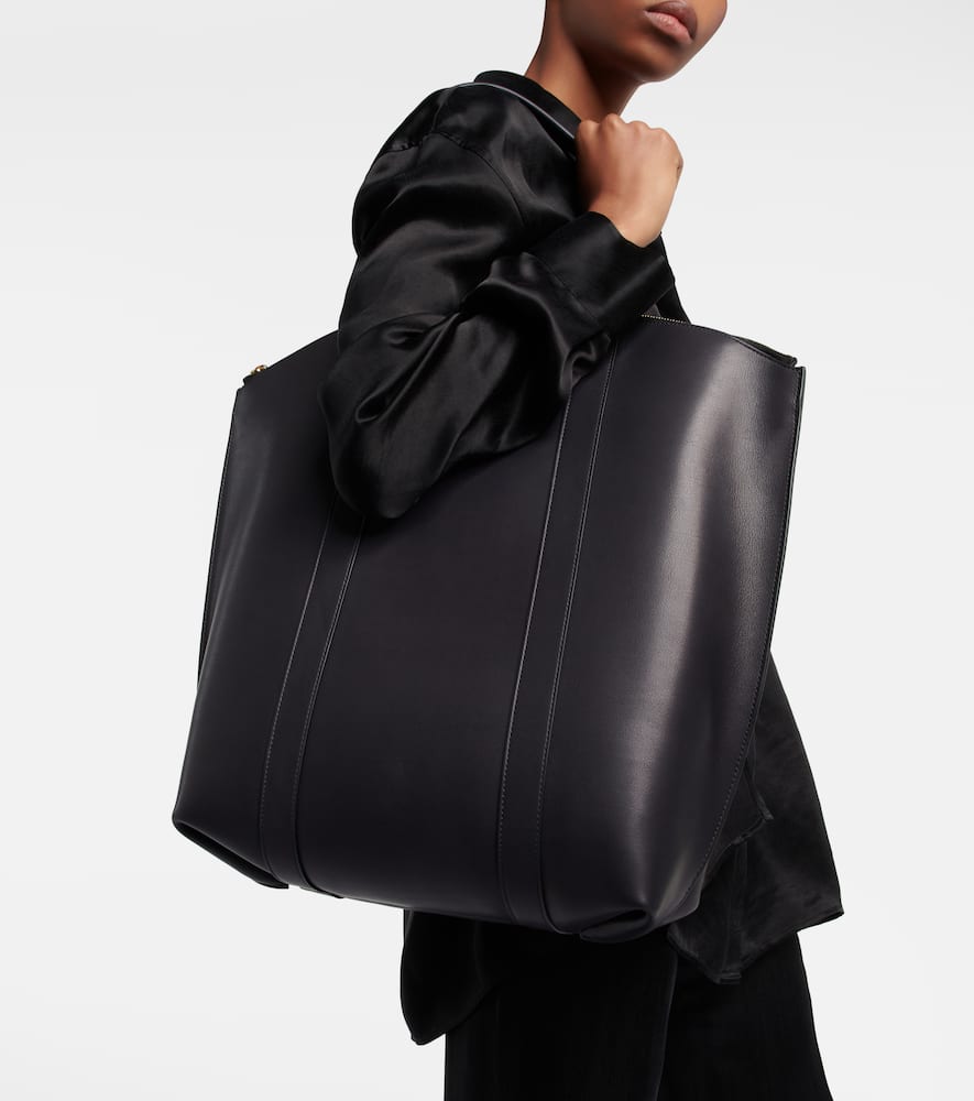 The Row Dante leather tote bag