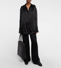 The Row Dante leather tote bag