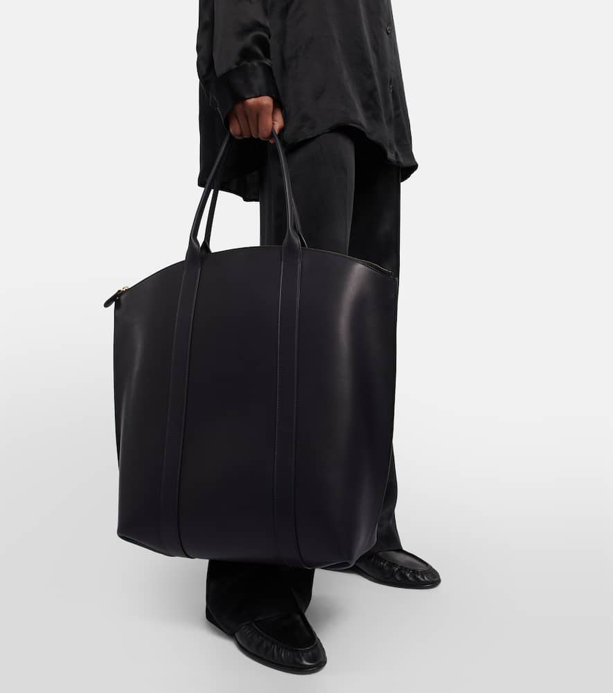 The Row Dante leather tote bag