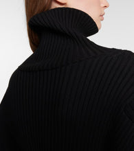 The Row Deela cotton and cashmere midi dress