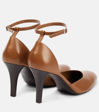 The Row Demi leather pumps