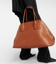 The Row Devon Large leather tote bag