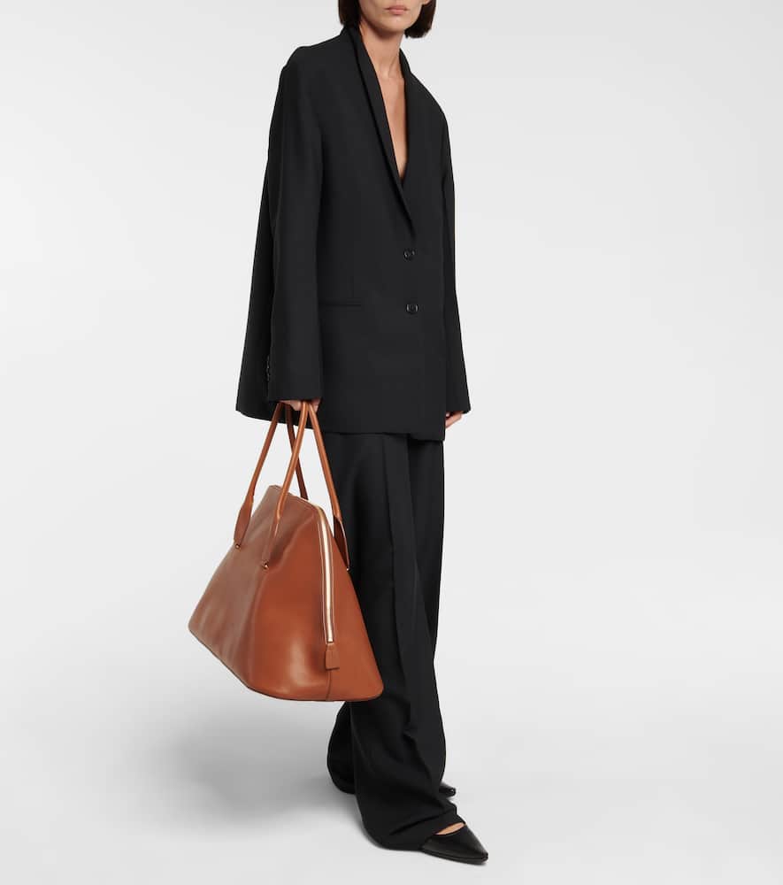 The Row Devon Large leather tote bag