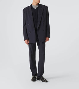 The Row Donnes double-breasted wool blazer