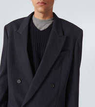 The Row Donnes double-breasted wool blazer