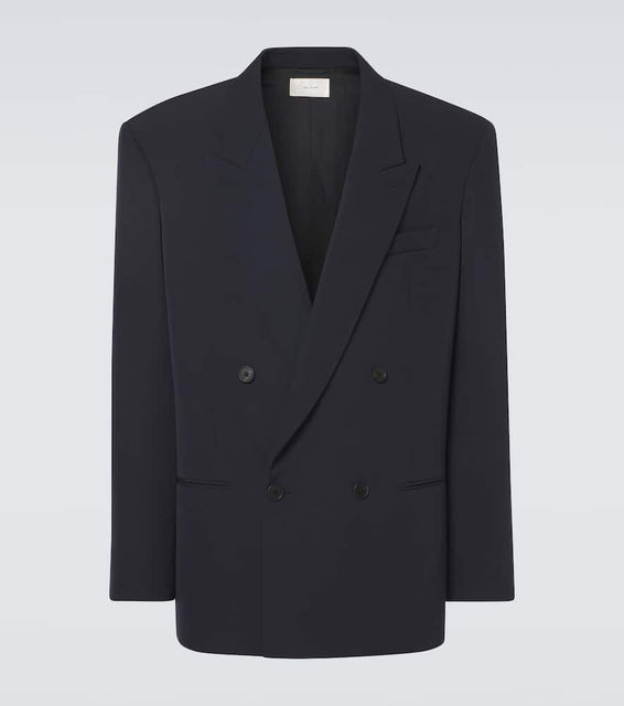 The Row Donnes double-breasted wool blazer