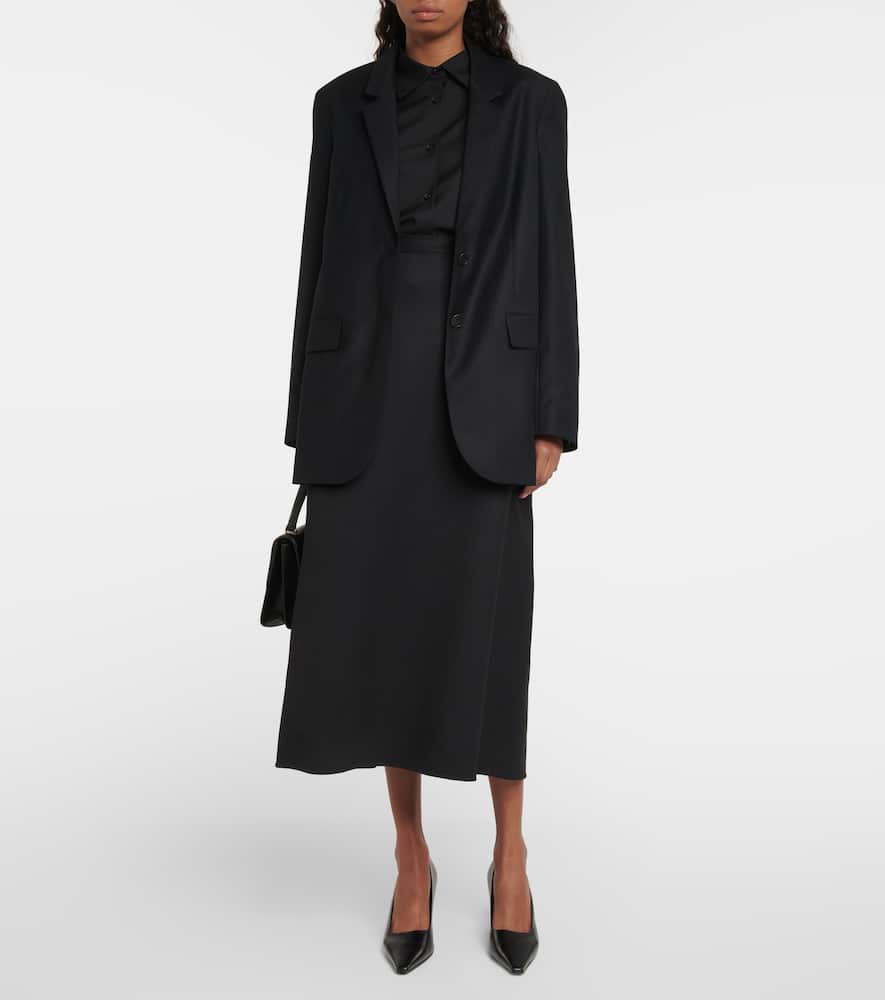 The Row Dustina virgin wool blazer