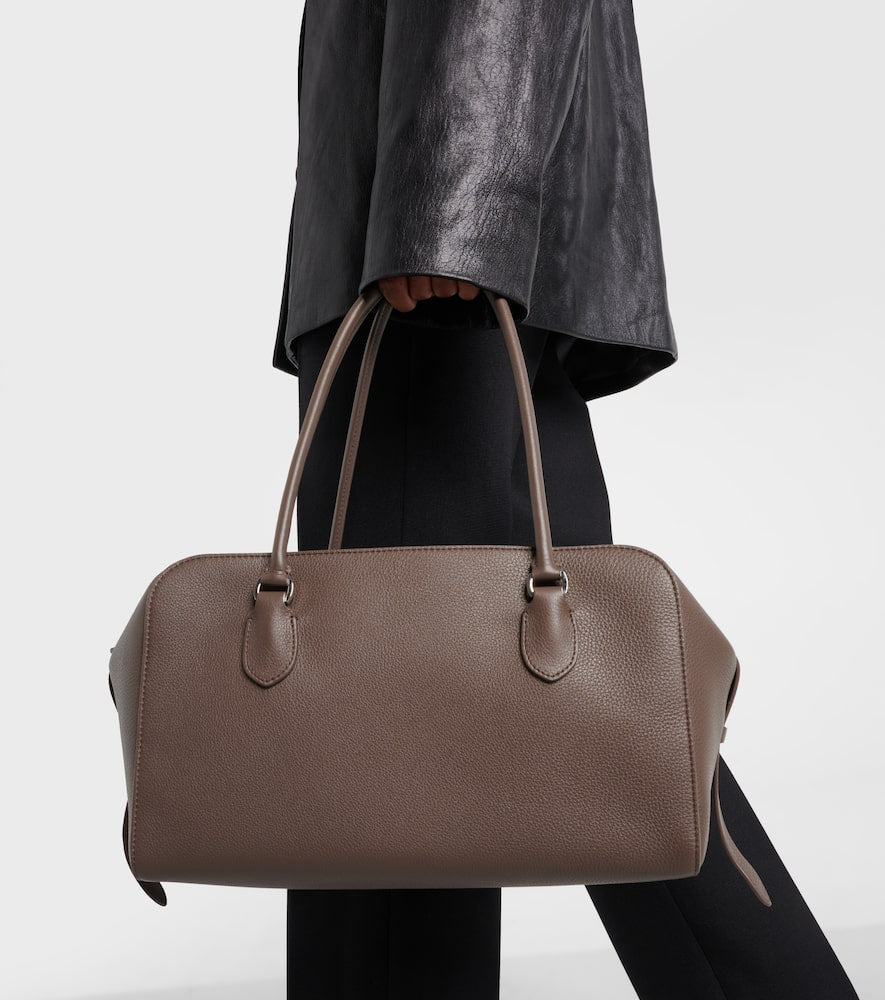 The Row E/W leather duffel bag
