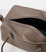 The Row E/W leather duffel bag