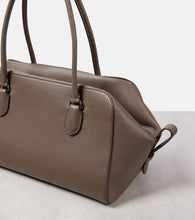 The Row E/W leather duffel bag