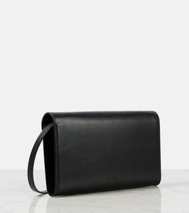 The Row Evening leather clutch