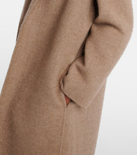 The Row Fedra cashmere and cotton coat