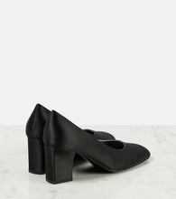 The Row Fiore satin faille pumps