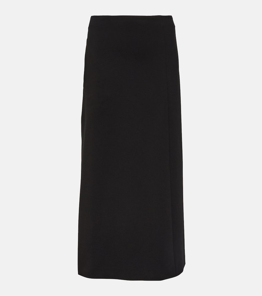 The Row Flores asymmetric scuba maxi skirt - Row Flores 不对称潜水面料长裙