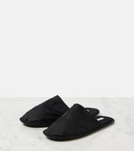 The Row Frances floral jacquard slippers
