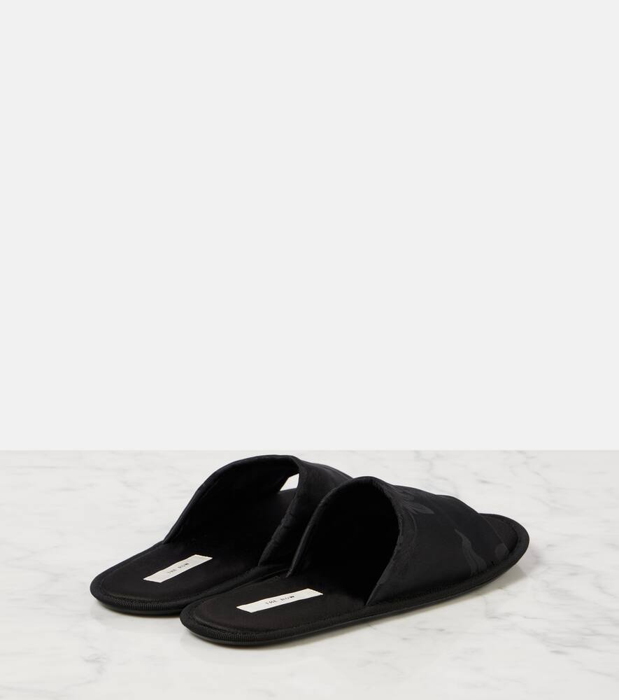 The Row Frances jacquard slippers