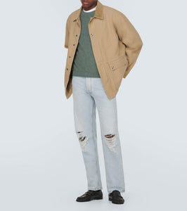 The Row Frank cotton canvas field jacket