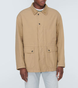 The Row Frank cotton canvas field jacket