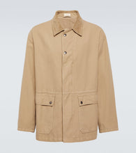 The Row Frank cotton canvas field jacket