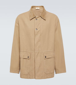 The Row Frank cotton canvas field jacket