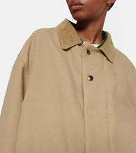 The Row Frank oversized cotton canvas jacket