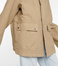 The Row Frank oversized cotton canvas jacket