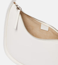 The Row Half Moon leather shoulder bag