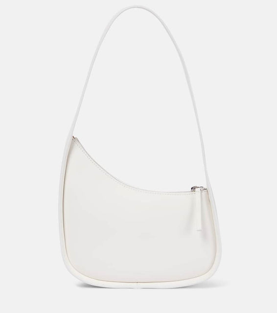 The Row Half Moon leather shoulder bag. Shop The Row Shoulder Bags for women now.