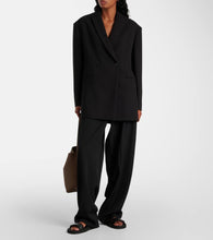 The Row Hook-And-Loop leather sandals