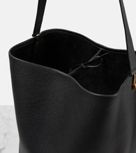 The Row Hook NS Large leather tote bag