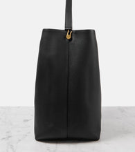 The Row Hook NS Large leather tote bag