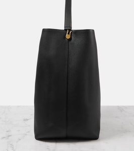 The Row Hook NS Large leather tote bag
