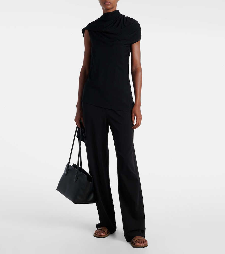 The Row Hugh leather sandals