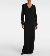 The Row Igam cashmere maxi dress