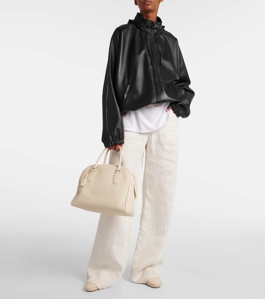 The Row India 12 leather tote bag