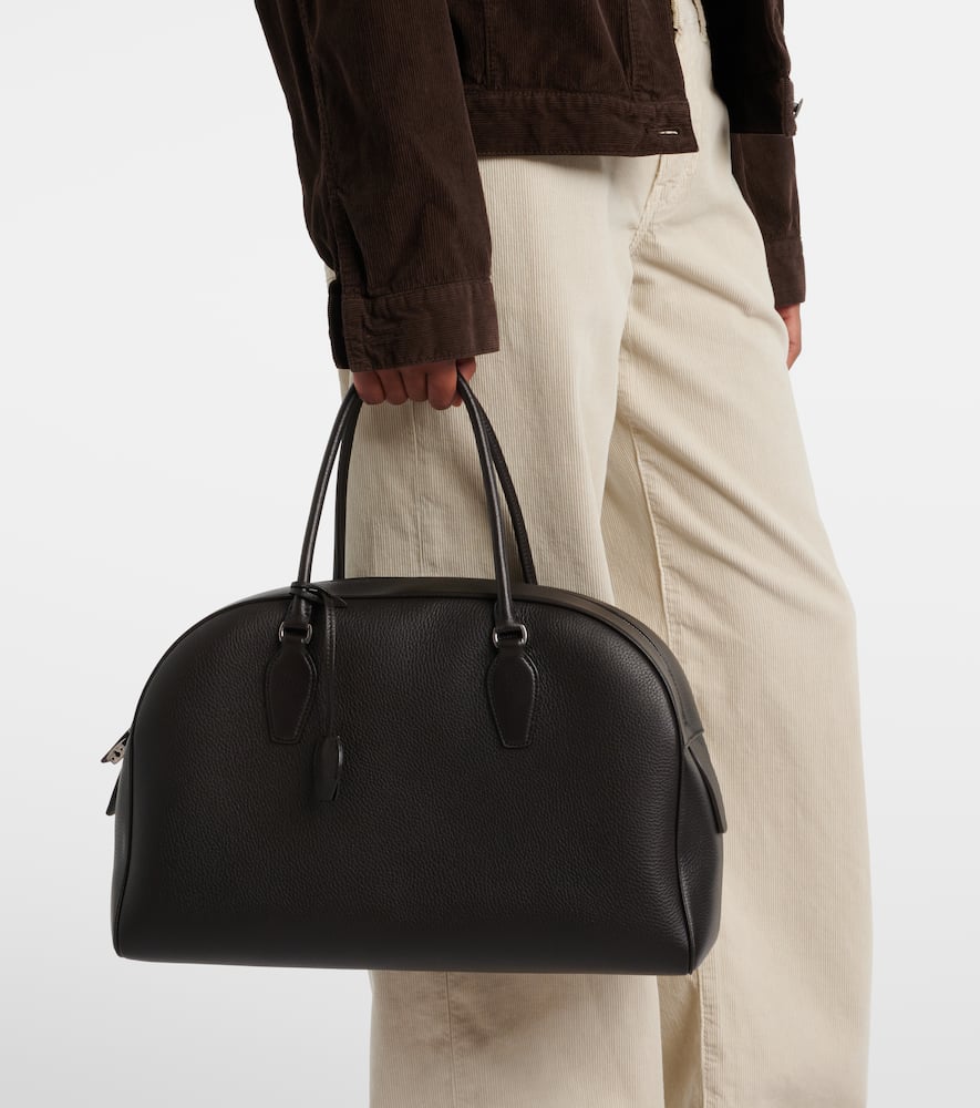 The Row India 15.75 Large leather tote bag