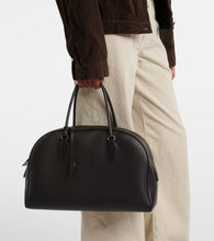 The Row India 15.75 Large leather tote bag