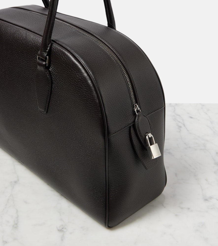 The Row India 15.75 Large leather tote bag