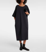 The Row Isora cotton poplin midi dress