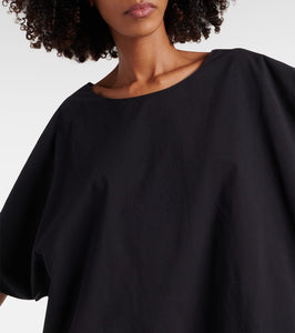 The Row Isora cotton poplin midi dress