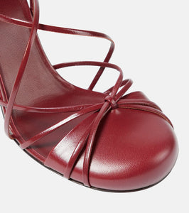 The Row Joan leather pumps
