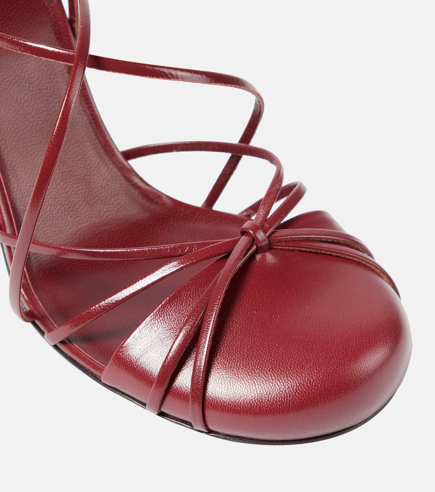 The Row Joan leather pumps