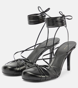 The Row Joan leather sandals