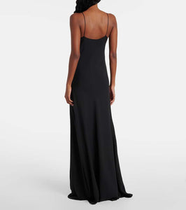 The Row Kolann silk slip dress
