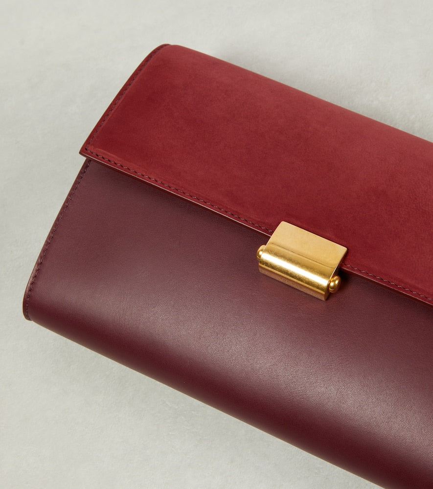 The Row Laurie leather crossbody bag