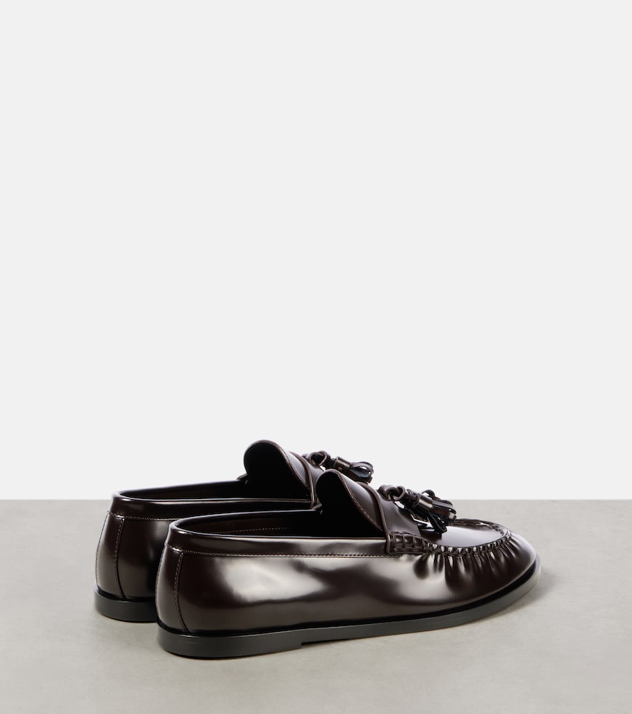 The Row Leather loafers