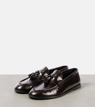 The Row Leather loafers