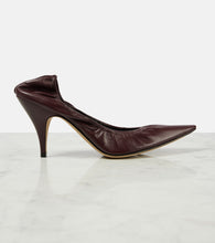 The Row Liisa 80 leather pumps